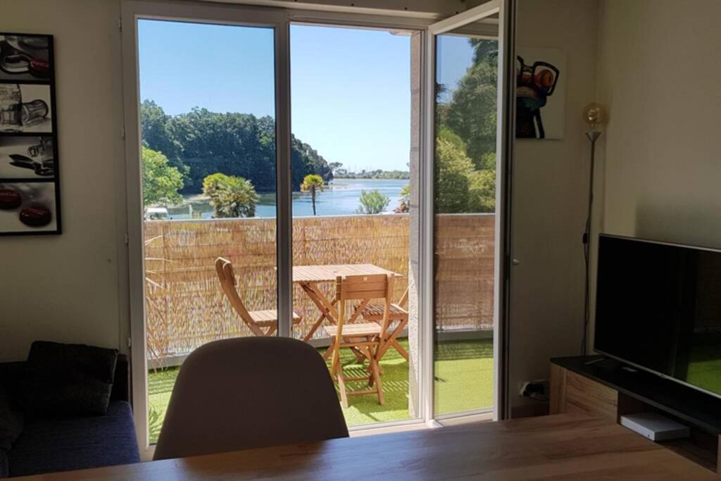 Bel Appartement La Foret-Fouesnant Vue Sur La Baie Esterno foto