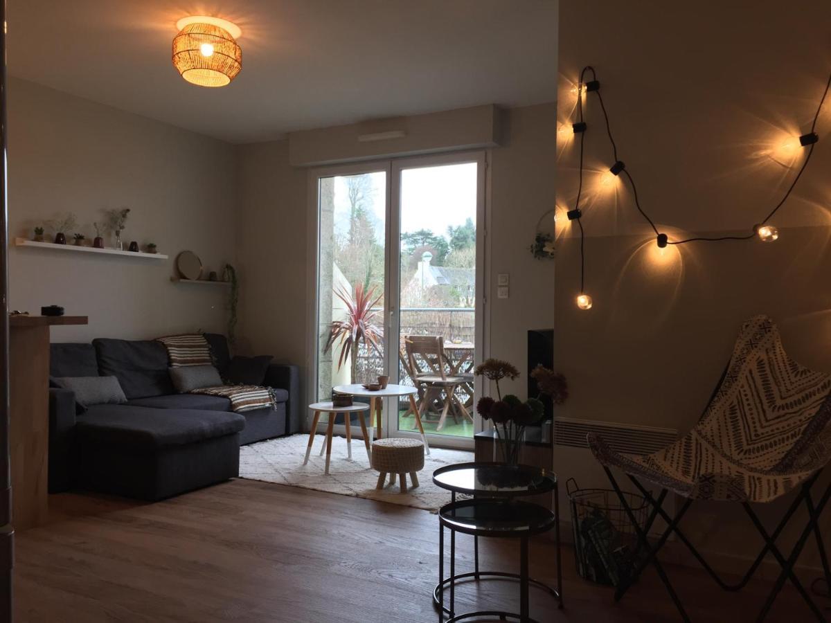 Bel Appartement La Foret-Fouesnant Vue Sur La Baie Esterno foto
